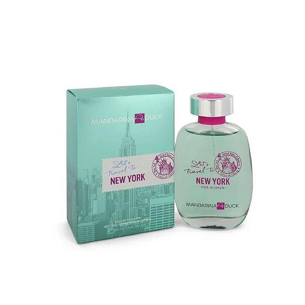 Perfume Feminino Mandarina Duck Let's Travel Edt 100ML