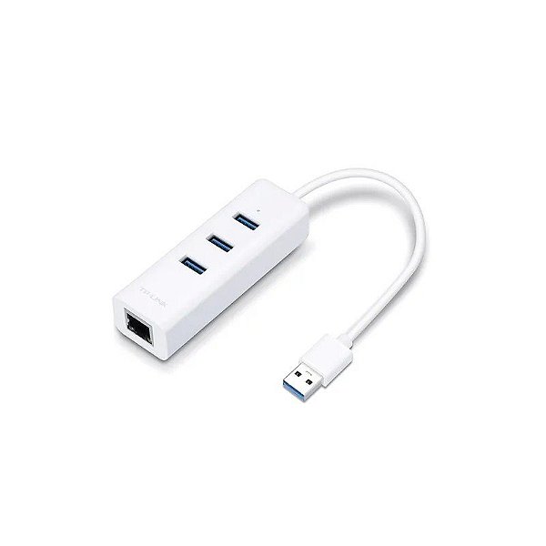 Adaptador Ethernet Gigabit USB 3.0 UE330 TP-Link 3 Portas