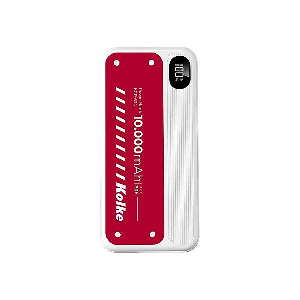 Carregador Portátil Kolke Qualcomm KCP-634 10.000 Mah - Branco