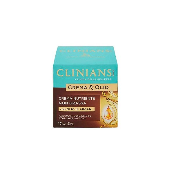 Creme Facial Clinians com Óleo de Argan 50ML