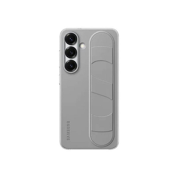 Capa Samsung Galaxy S25 - Alça de Apoio Cinza (EF-GS931CJEGWW)