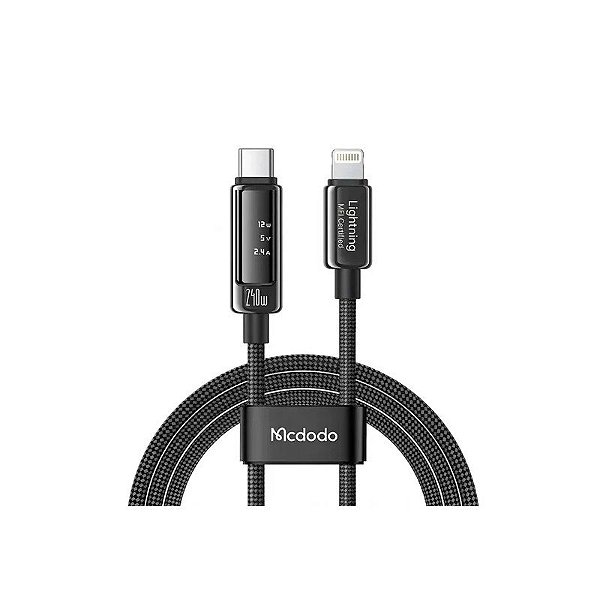 Cabo Mcdodo CA-8900 1,2M 240W USB-C para Lightning - Preto