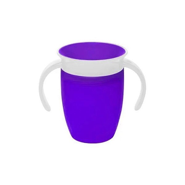 Copo Antiderramamento Munchkin Miracle 360° 207mL - Roxo