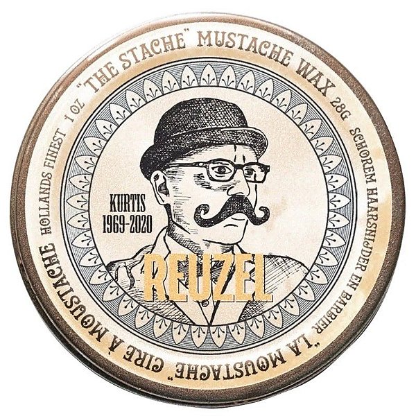 Cera para Bigode Reuzel Strong Hold Solúvel em Água - 28g