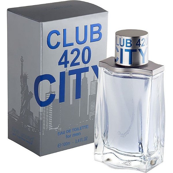 Perfume Linn Young Club 420 City EDT 100mL - Masculino