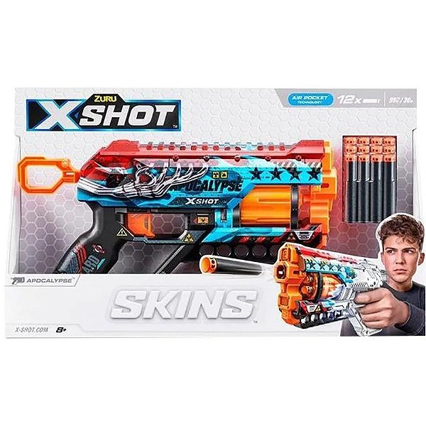 Lançador de Dardos Zuru X-Shot Skins Griefer Apocalyse - 36561
