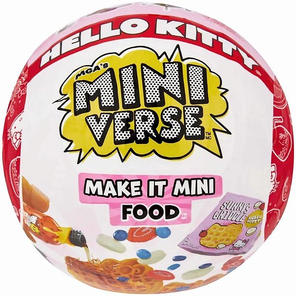 Mini Verso Hello Kitty Faça Você Mesmo Mini MGA Entertainment - 515722EUC