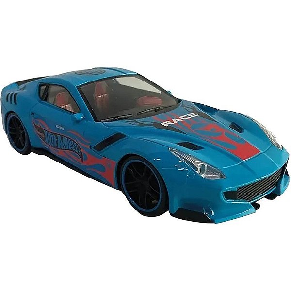 Veículo Hot Wheels Sprint Racer Friction Fun Max - 9528 Azul