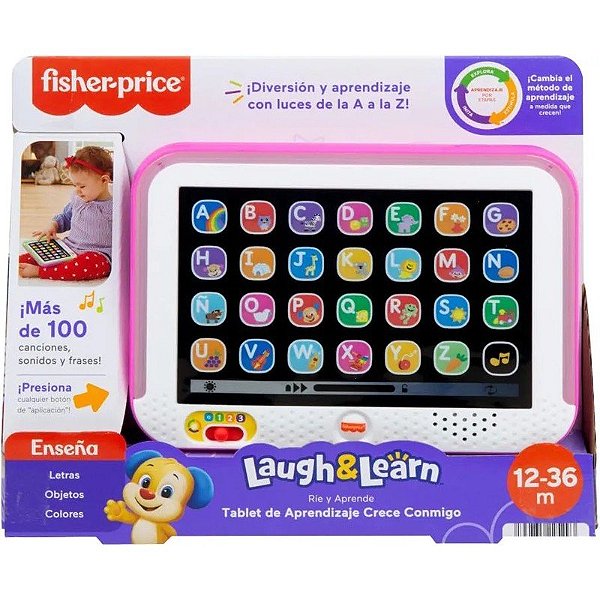 Tablet de Aprendizagem Laugh & Learn Fisher-Price - HXB81
