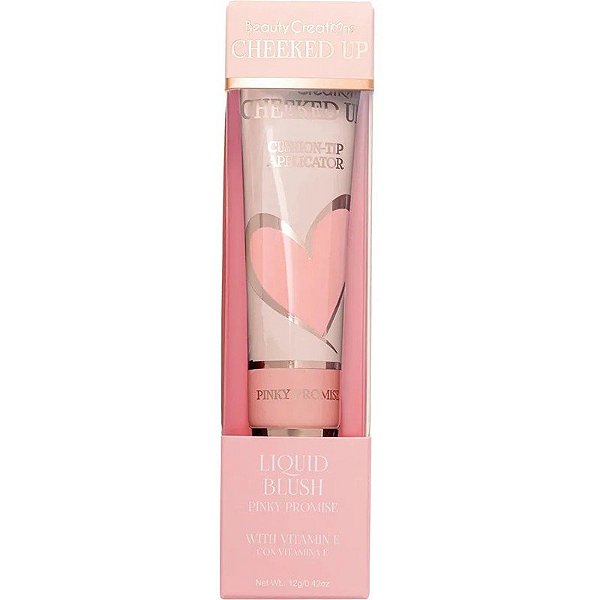 Blush Líquido Beauty Creations Cheeked Up Cor Pinky Promise - 12g