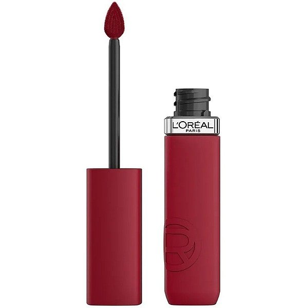 Batom Líquido Labial L'Oréal Infallible 420 Le Rouge Paris - 5mL