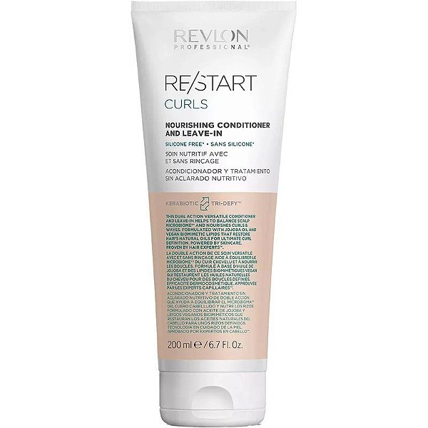 Condicionador Revlon Re/Start Curls Nourishing - 200mL