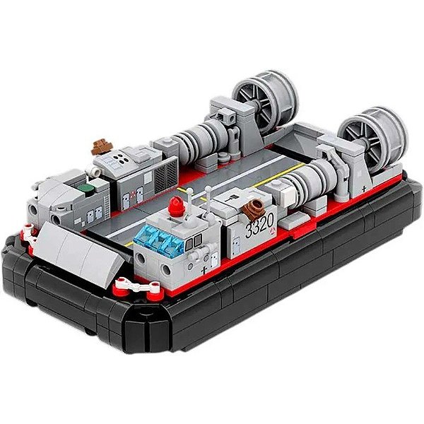 Blocos de Construção Militar Tipo 726 LCAC Wange - 3525 (413 Peças)