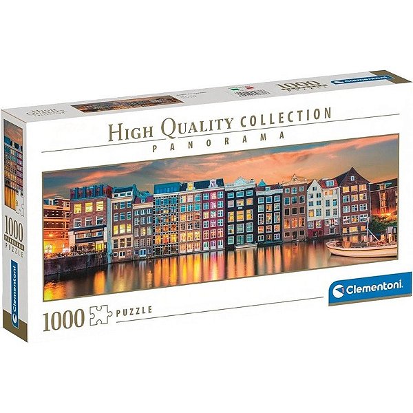 Quebra-cabeça Bright Amsterdam High Quality Collection Clementoni - 39838 (1000 peças)