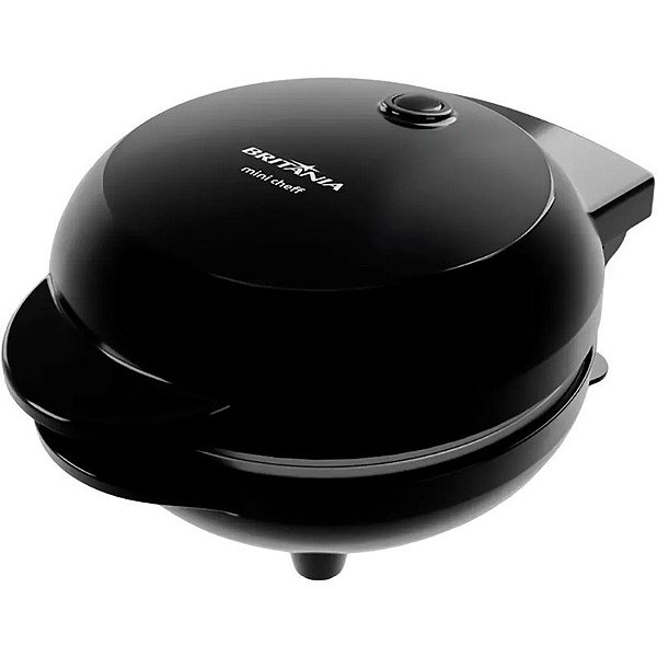 Máquina de Waffle Britânia 550W - Preto/127V