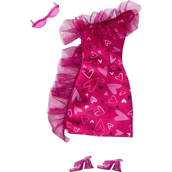 Kit de Roupas para Boneca Barbie Fashion Pack Mattel - HRH36