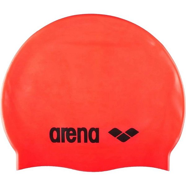 Gorro de Natação Arena Classic Silicone 91662-40 - Laranja