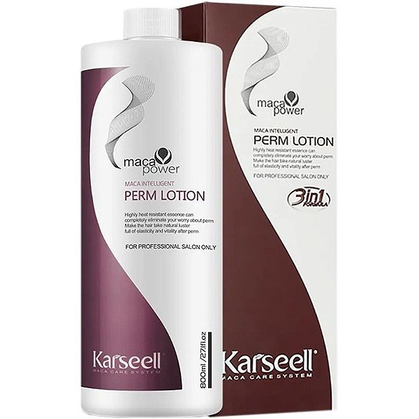 Loção capilar Karseell Maca Intelligent Perm 3 EM 1 - 800mL