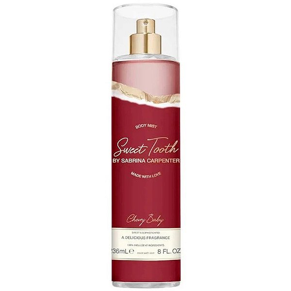 Body Mist Sabrina Carpenter Sweet Tooth Cherry Baby - 236mL