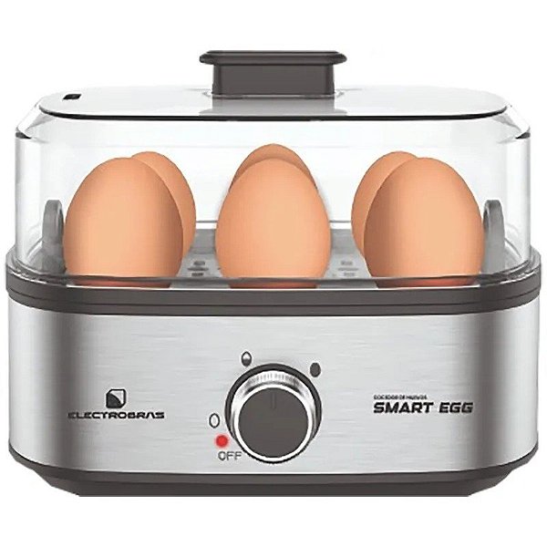 Cozinhador de Ovos Elétrico ElectroBras EBEG-06 Smart EGG 300W 110V/60Hz
