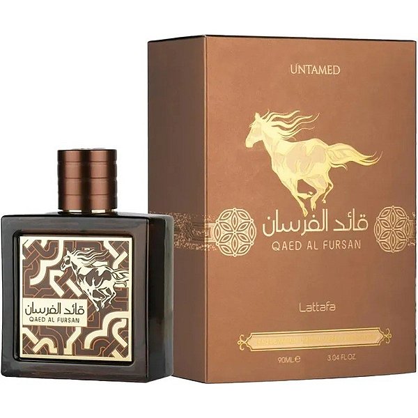 Perfume Lattafa Qaed Al Fursan Untamed EDP 90ml - Unissex