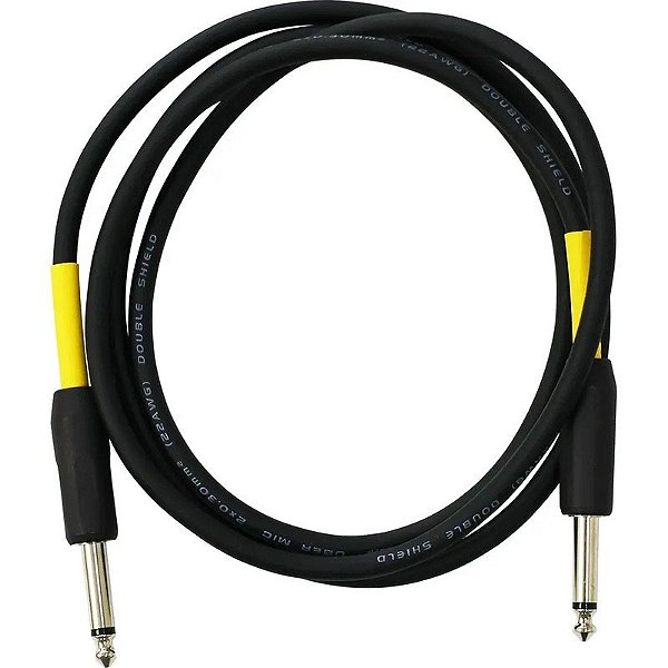 Cabo para Instrumento Muthcable Catercabos P10/P10 - 1,5 Metros