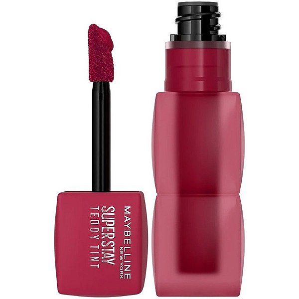 Batom Líquido Maybelline Super Stay Teddy 50 Wild At Heart - 5mL