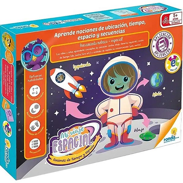 Jogo didático Minha Viagem Espacial Ronda 12236
