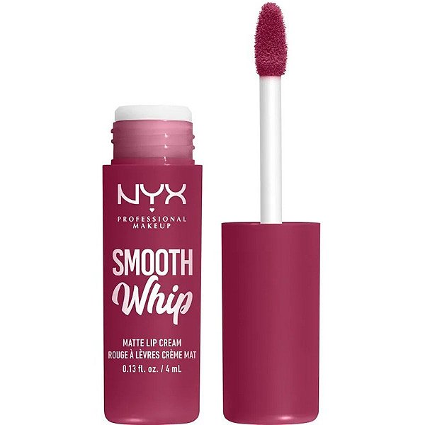 Batom Líquido NYX Smooth Whip WMLC08 Fuzzy Slippers - 4mL