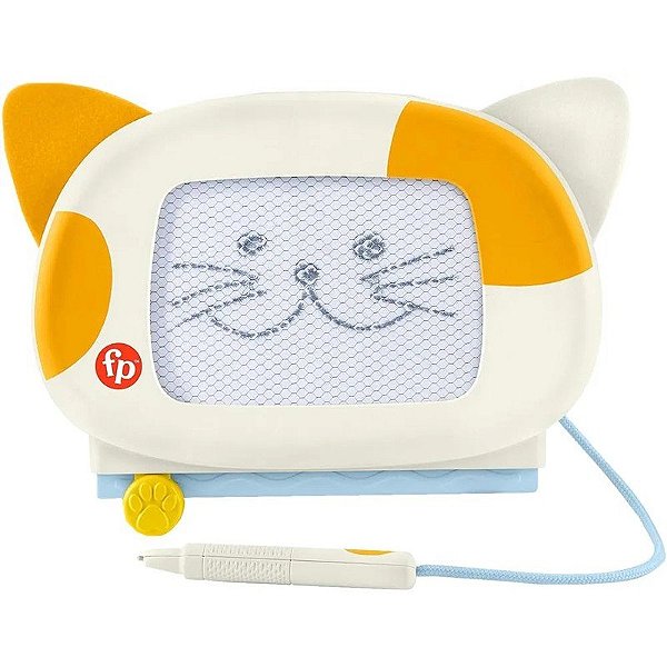 Quadro Magnético Gatinho Desenhe Comigo Fisher Price - HYC27