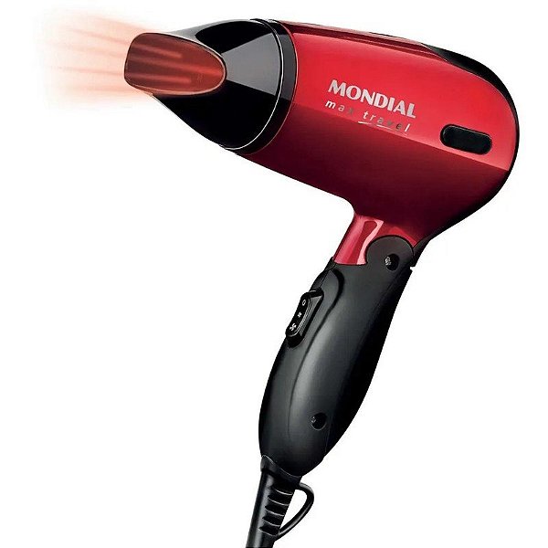 Secador de Viagem Mondial Max Travel SC-10 1200W Bivolt