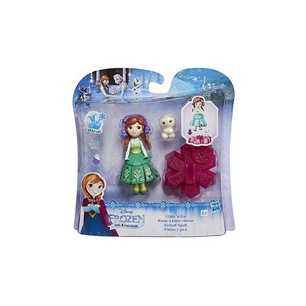 Boneca Frozen Desliza e Gira Anna