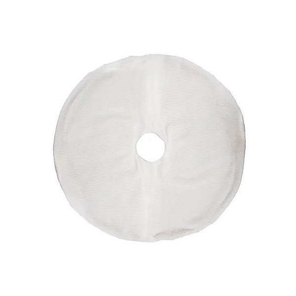 Jogo de Tapete Natalino para Árvore de Natal 100CM Creme