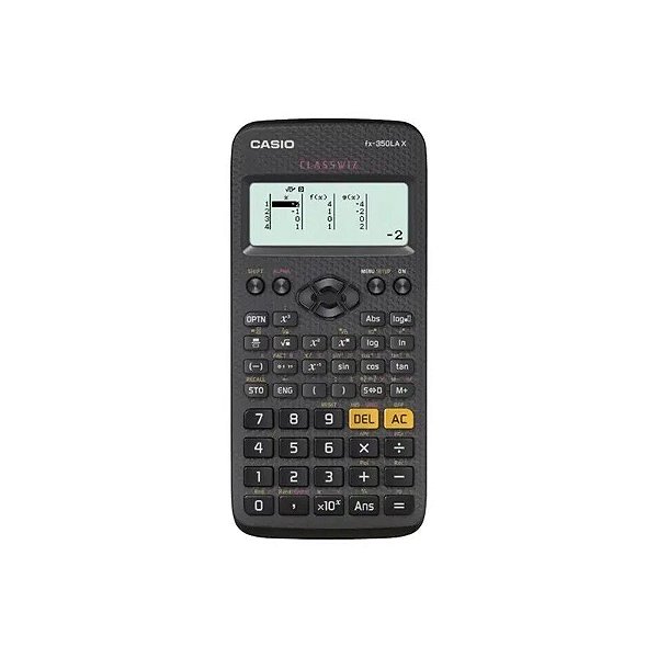 Calculadora Científica Casio FX-350LAX - Preto
