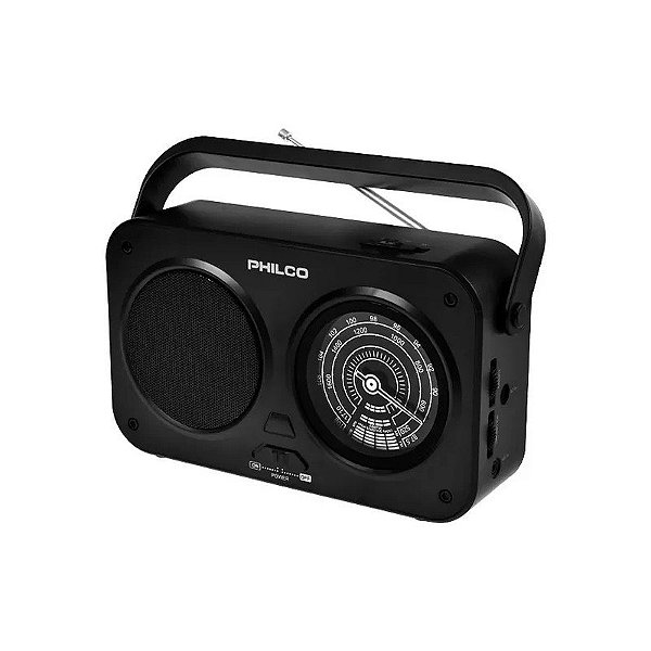 Rádio Portátil Philco PRR1005BT com Bluetooth 120V ~ 60HZ - Preto