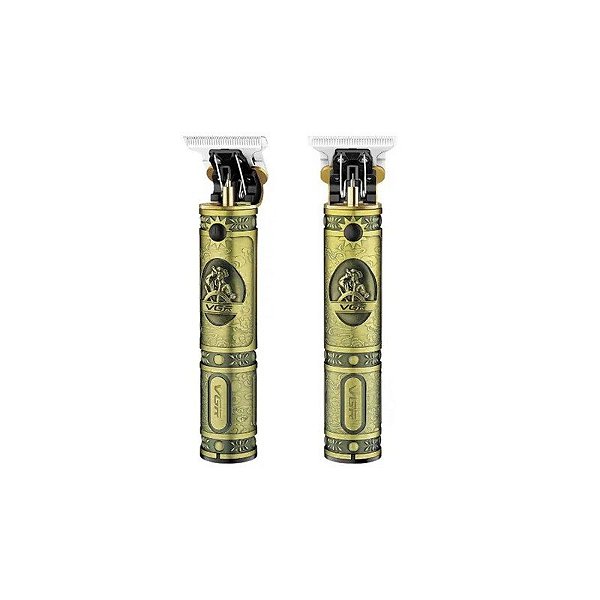 Máquina VGR V-085 Barba/Cabelo Dourado