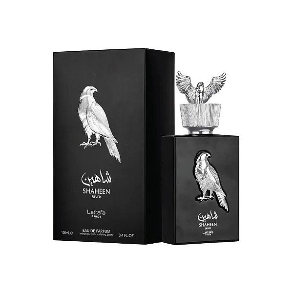 Perfume Unissex Lattafa Pride Shaheen Silver Edp 100 ML (Frasco Danificado)