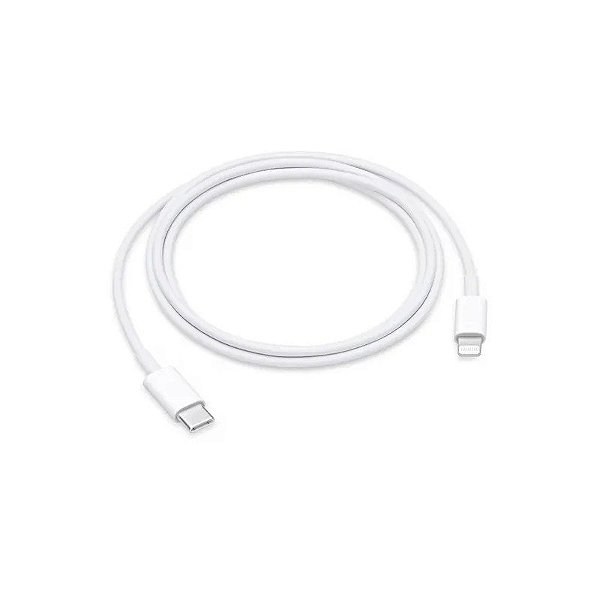 Cabo Apple MUQ93ZM/A Original USB-C para Lightning 1 Metro - Branco