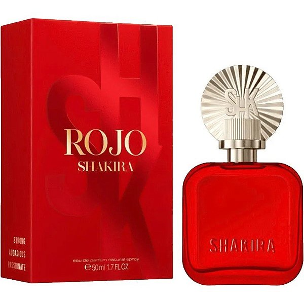 Perfume P.SHAKIRA Vermelho Feminino 50 ml Eau de Parfum