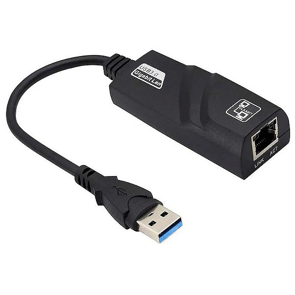 Adaptador USB 3.0 para Ethernet Gigabit Lan