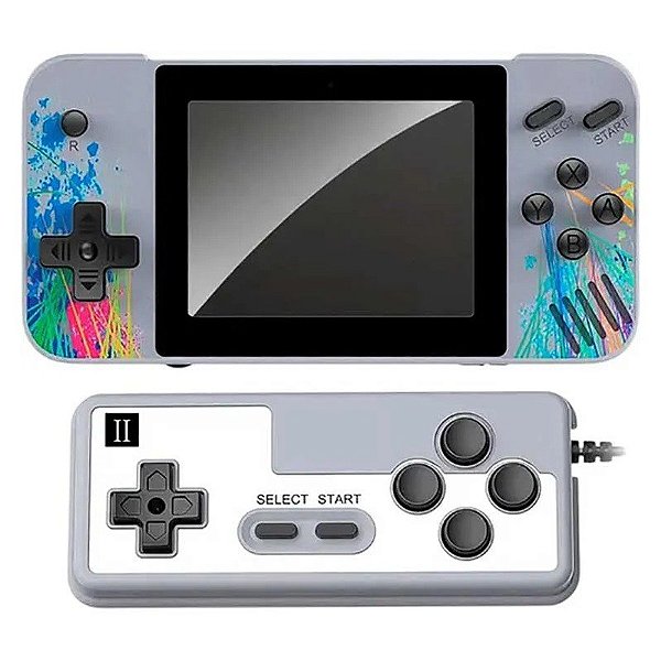 Consola Portatil Game Box Power G3 800 en 1 - Gris