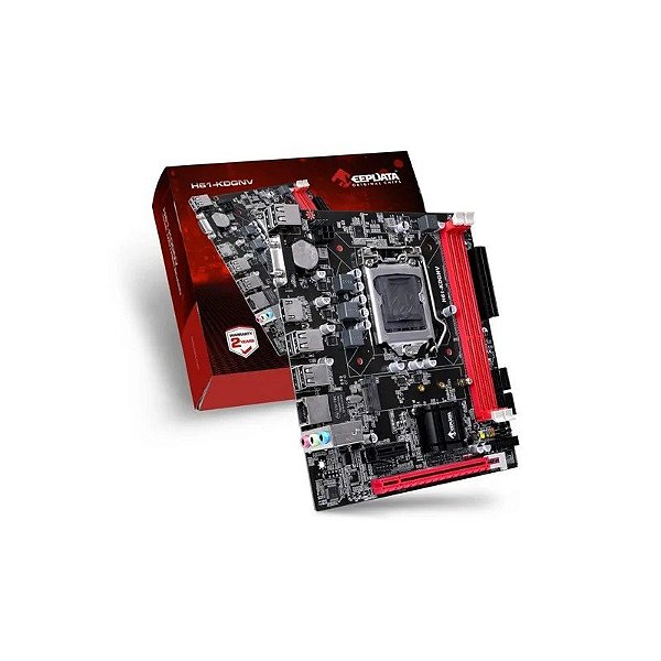 Placa Mãe Intel (1155) Keepdata H61-KDGNV DDR3 HDMI/Nvme