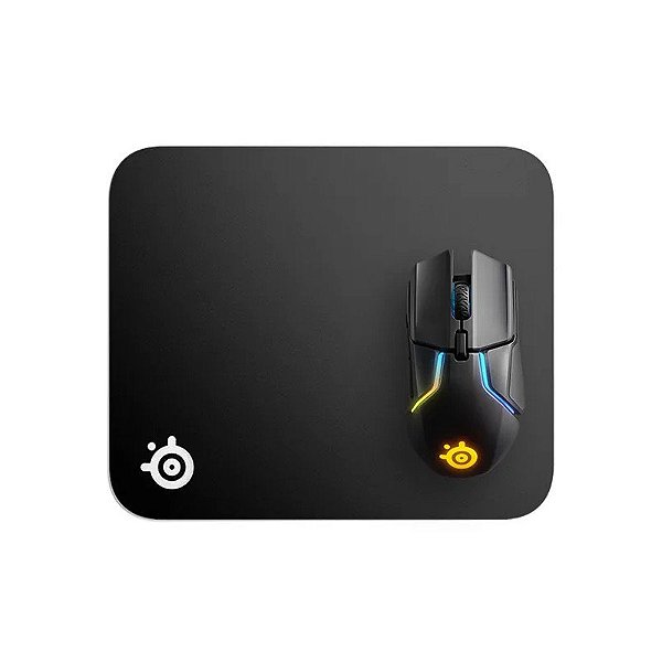 Tapete de Mouse Steelseries QCK M - Preto