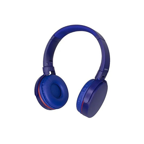 Fone de Ouvido Magnavox MBH3631-Mo - Auxiliar - Bluetooth - com Microfone - Azul