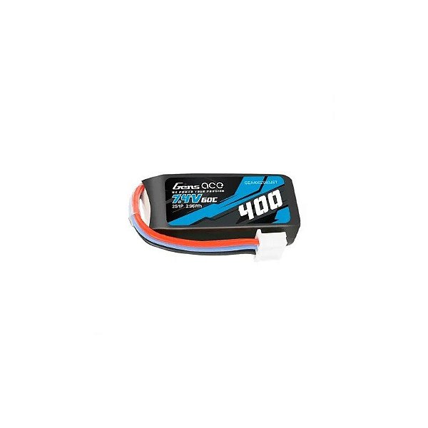 Bateria Gens Ace 7.4V 400mAh 60C 2S JST-XHR