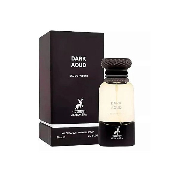 Perfume Maison Alhambra Dark Aoud Eau de Parfum Masculino 80ml