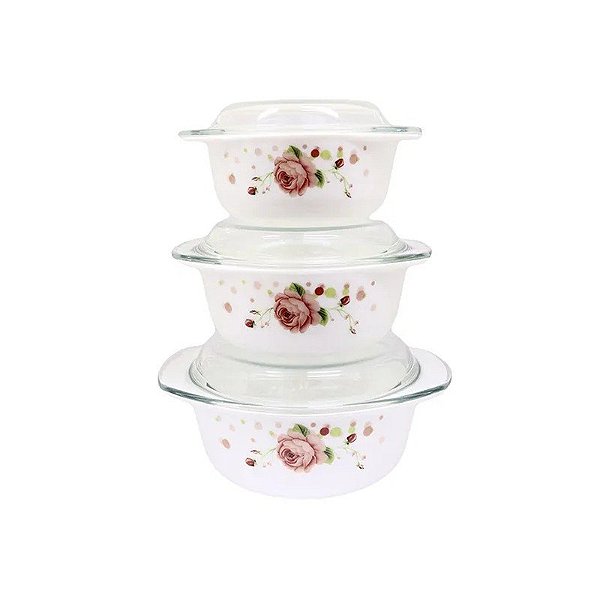 Kit Taper Porcelana S1418 3 Peças