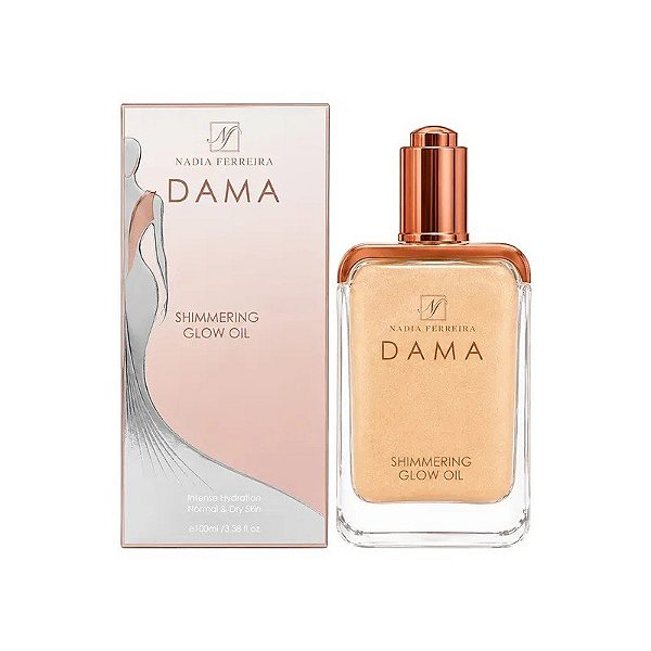 Óleo Corporal Iluminador Nadia Ferreira Dama Shimmering Glow - 100ML