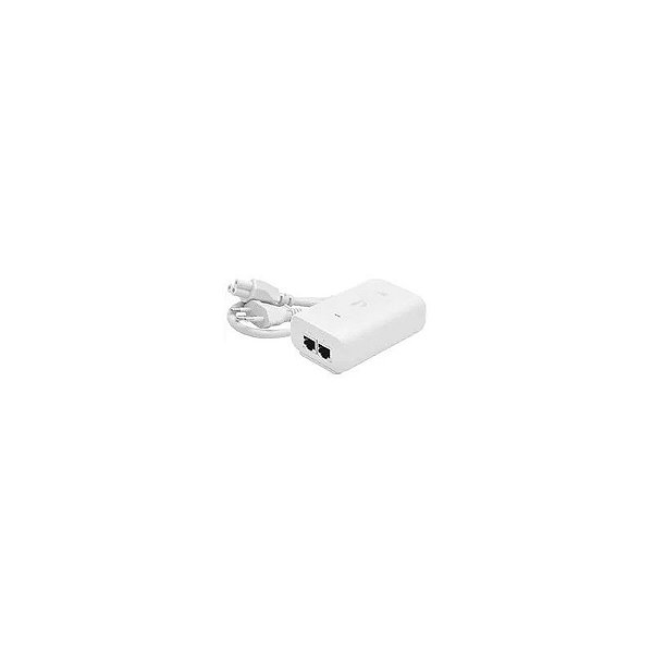 Fonte Ubnt U-Poe+-BR Poe Adaptador Gigabit 48V / 0.65A - Branco