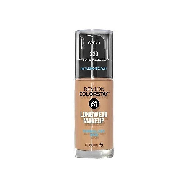 Base Líquida Revlon Colorstay Longwear Maquiagem FPS 20 - 220 Bege Natural
